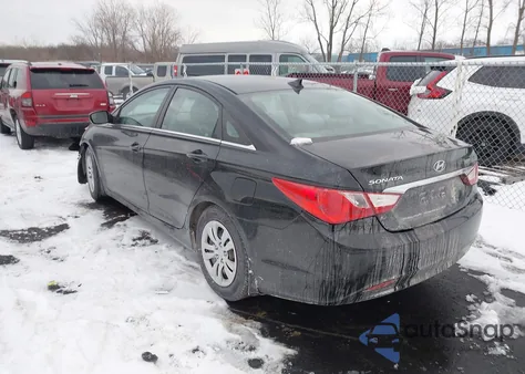 2013 Hyundai Sonata Gls из США, поврежденный, VIN 5NPEB4AC0DH596171